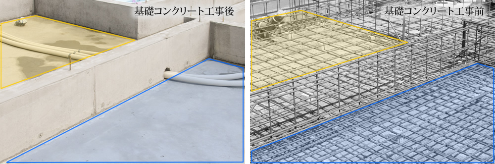 耐震基礎は一棟一棟、構造設計を行ないます。